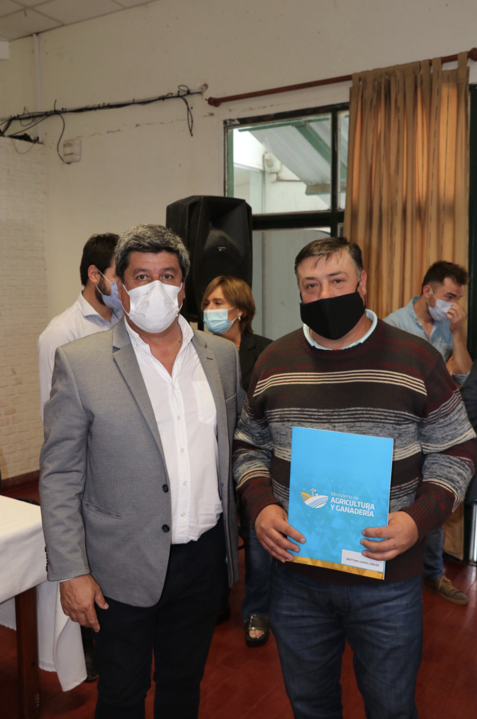 Firma de Convenios con el Ministerio de Agricultura y Ganadería de la Provincia