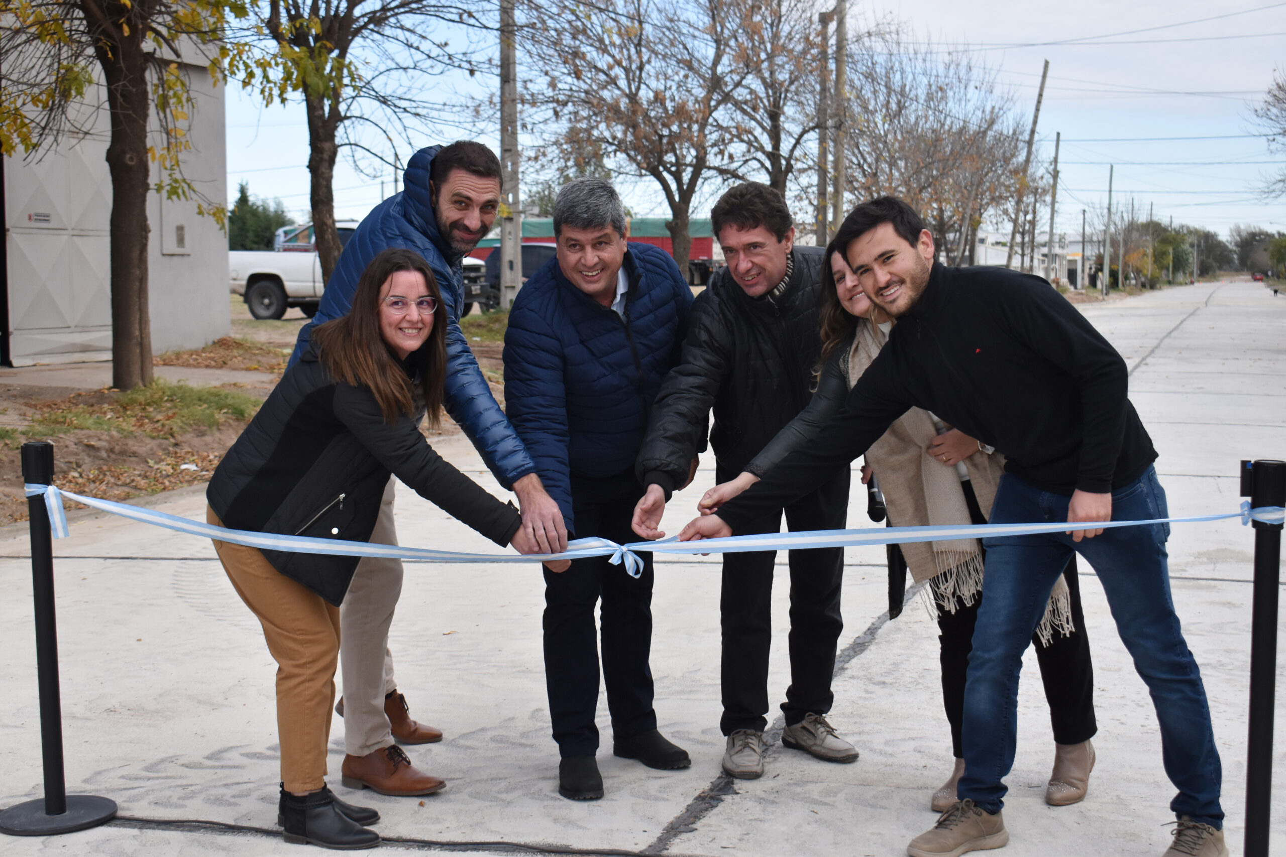 ¡Inauguramos 7 cuadras de pavimento!