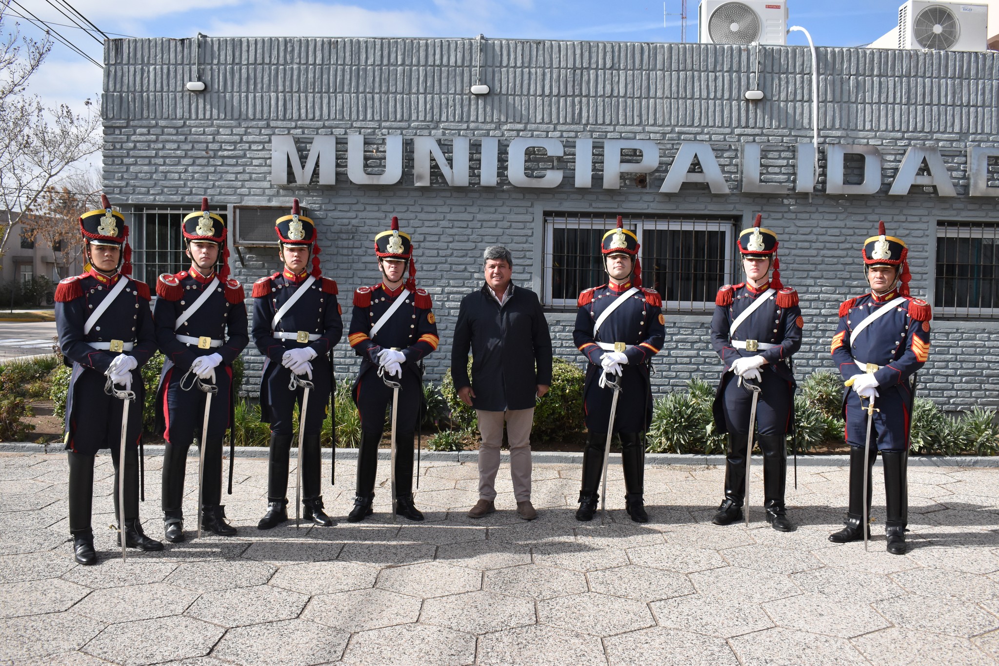 Visita de la guardia de honor