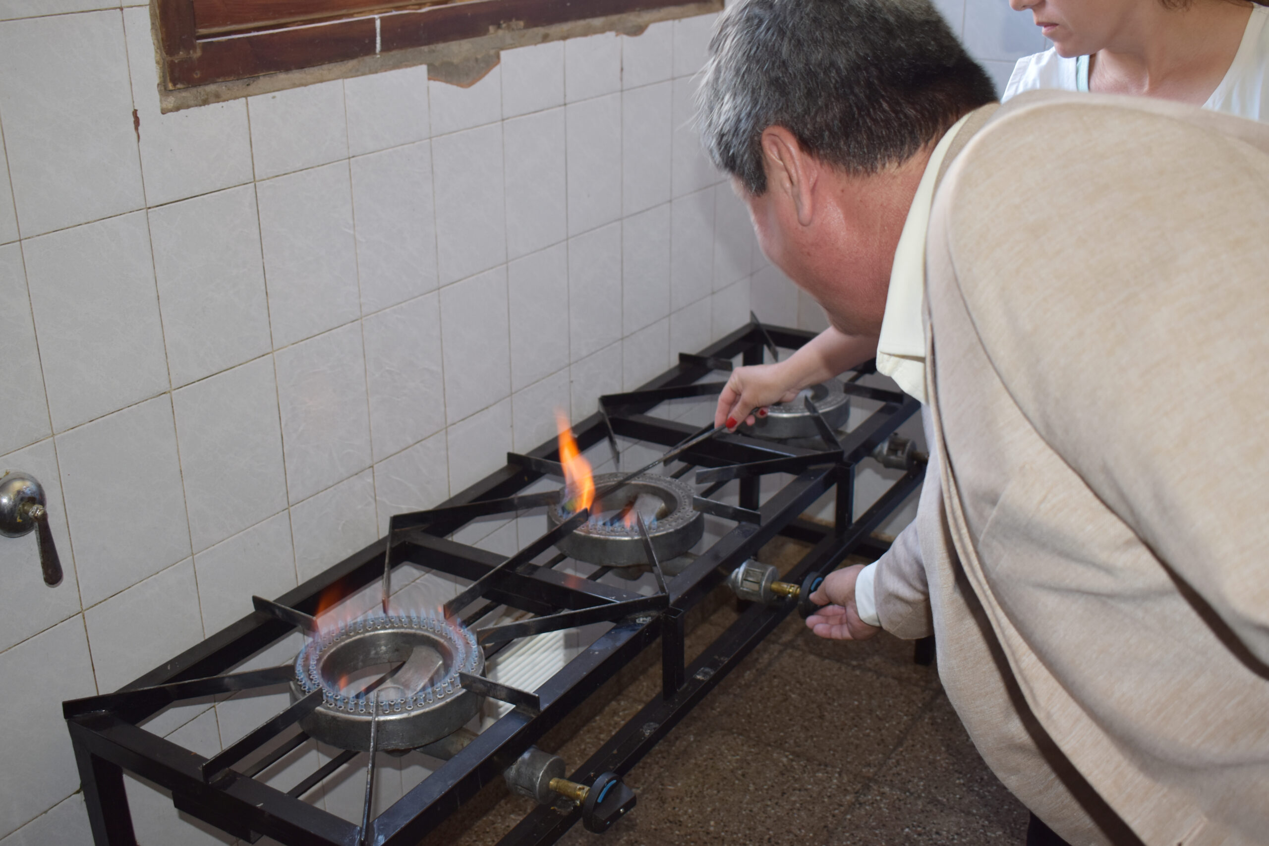 Se inauguró el gas natural en las escuelas
