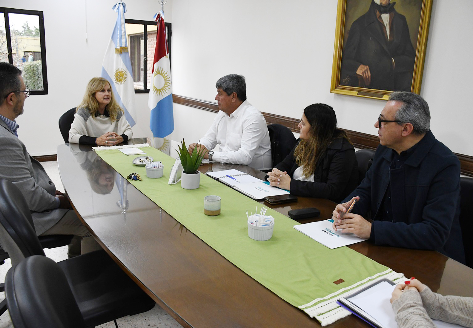 Reunión en Río Cuarto con Autoridades de la UNRC