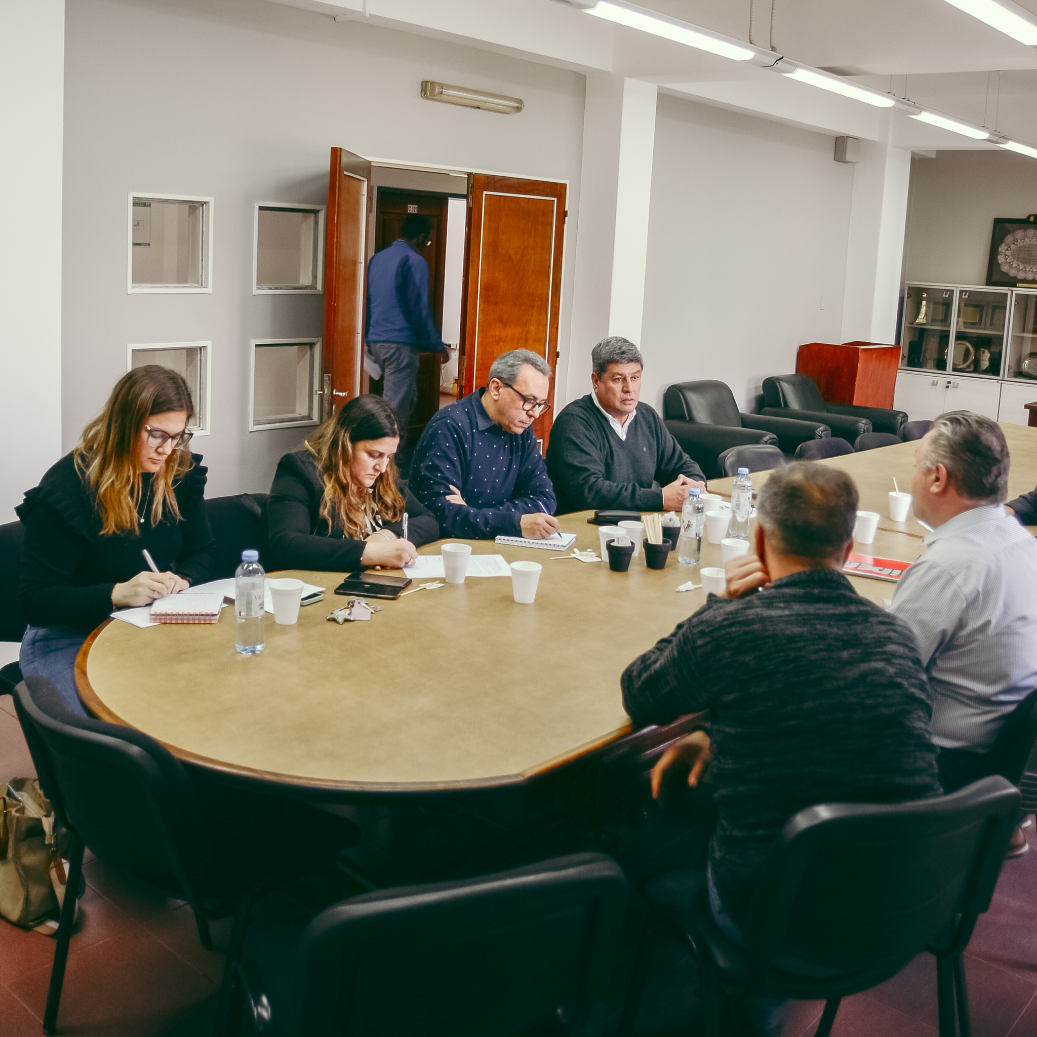 Reunión de Trabajo: UU.PP Y Secretaría de Extensión