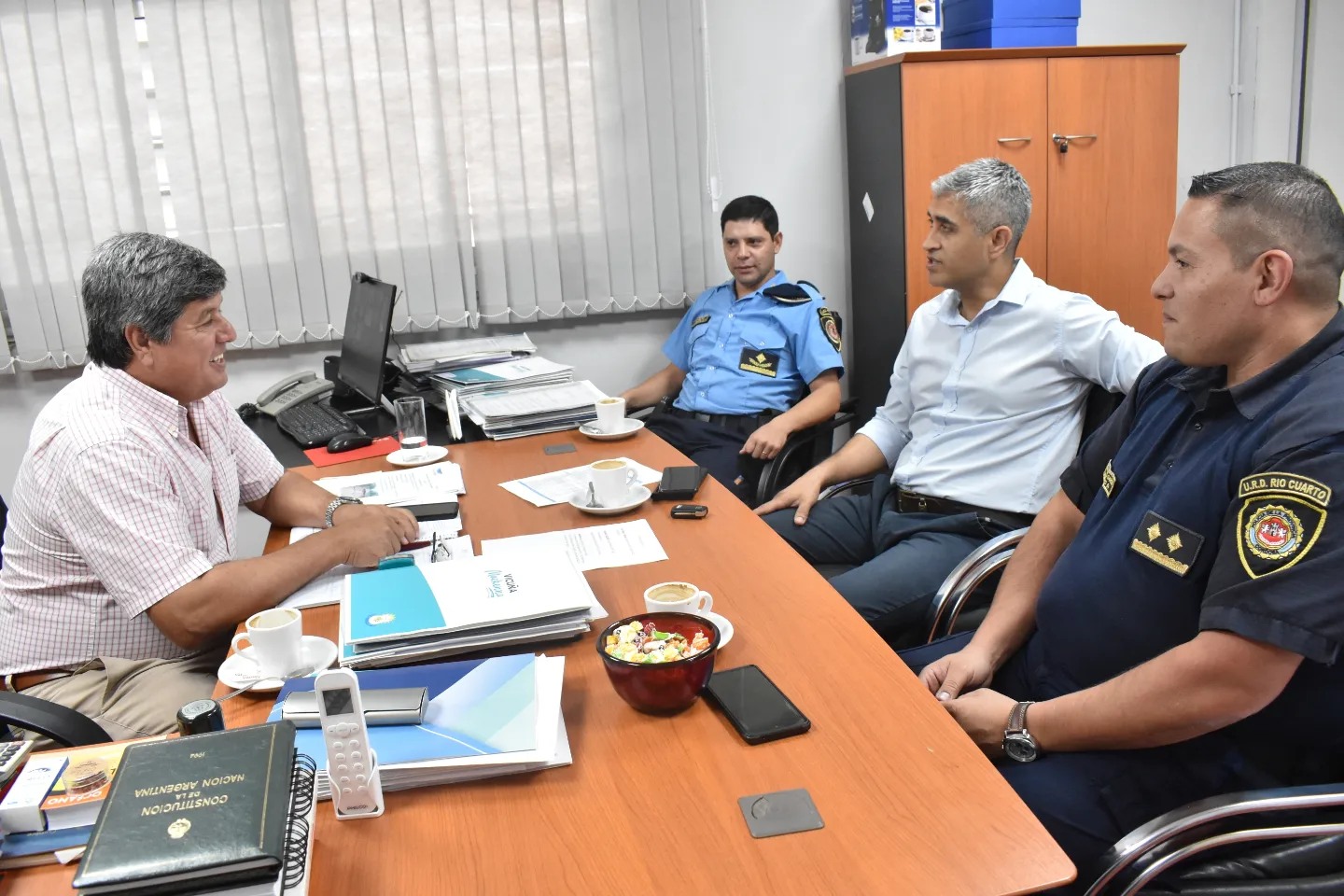 Reunión con la Departamental