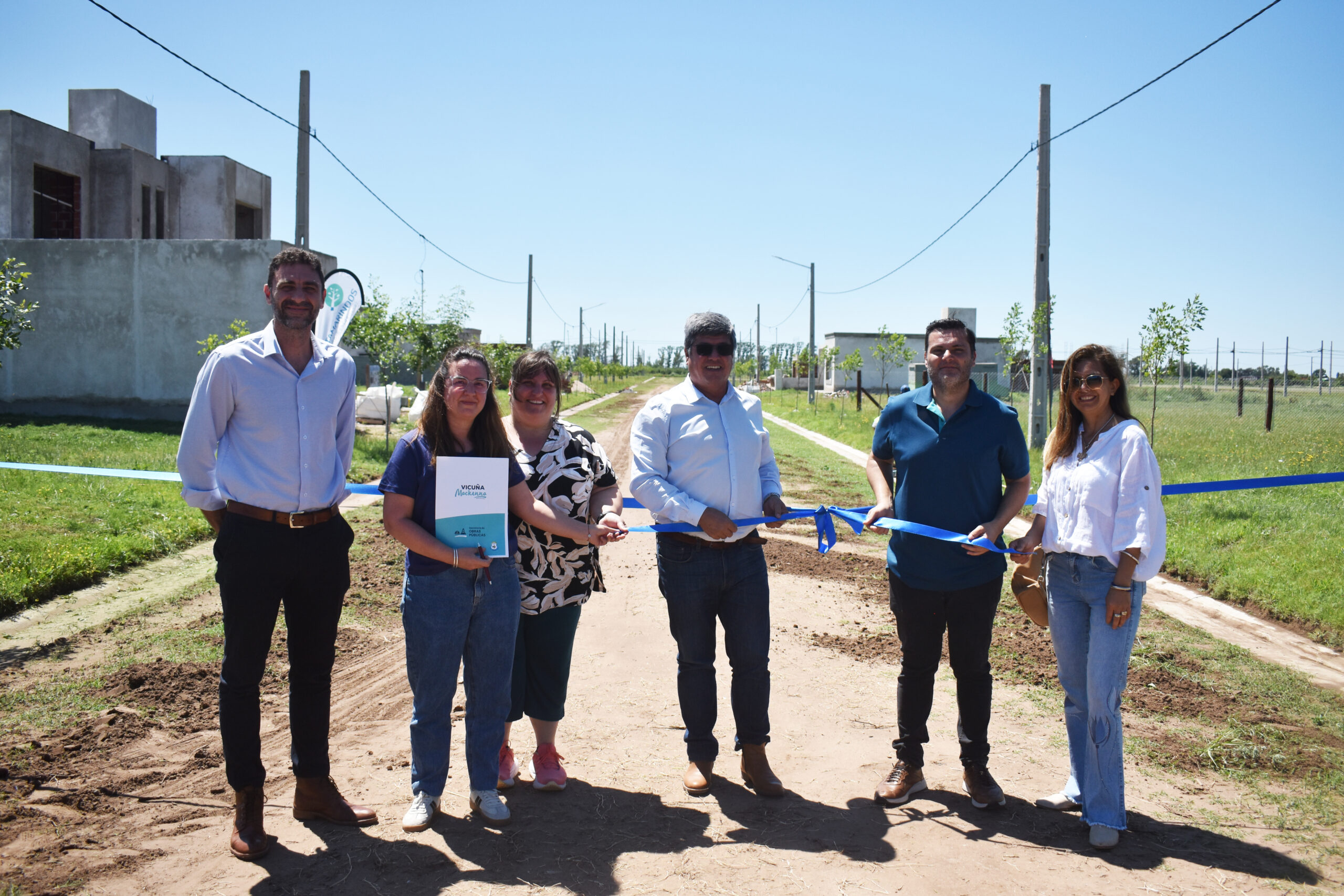 «Los Tamarindos»: Recepción de Obras Finalizadas