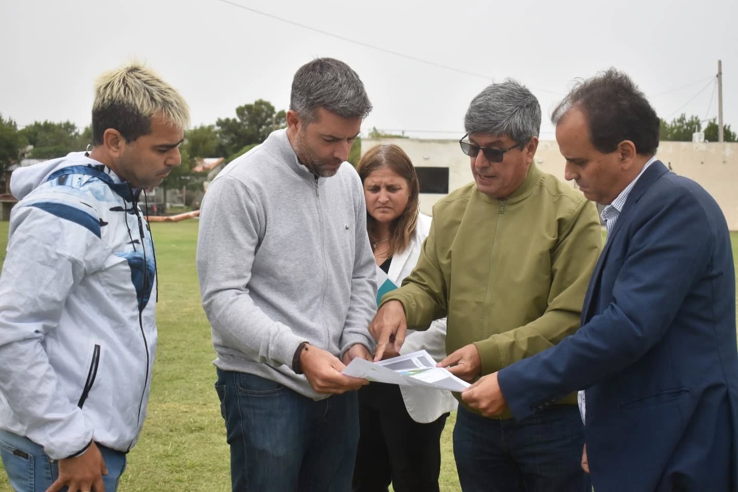 Visita al Polideportivo y Programa Fortaleciendo Clubes